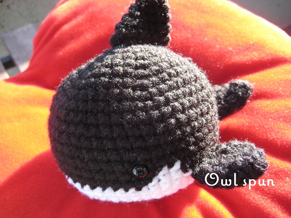 Orca Killer Whale Amigurumi Crochet Pattern