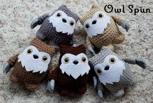 Owlbear Amigurumi Crochet Pattern