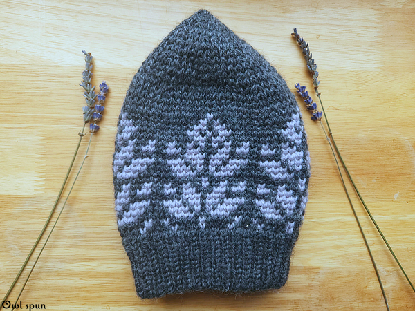Sprigs of Lavender Crochet Hat Pattern
